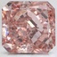 5.01 Ct. Fancy Intense Pinkish Orange Radiant Lab Created Diamond
