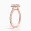 14K Rose Gold Luxe Odessa Diamond Ring (1/3 ct. tw.), smallside view