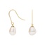 14K Yellow Gold Baroque Freshwater Cultured Pearl Earrings, smalladditional view 1