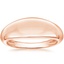 Rose Gold Lennox Dome Ring