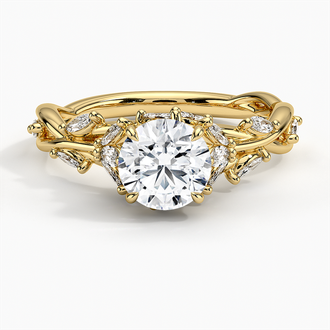 18K Yellow Gold Secret Garden Diamond Ring (1/2 ct. tw.)