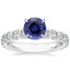 Sapphire Luxe Ellora Diamond Ring in 18K White Gold
