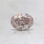 0.45 Ct. Fancy Light Orangy Pink Oval Colored Diamond