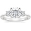 Moissanite Serena Diamond Ring (1/3 ct. tw.) in Platinum