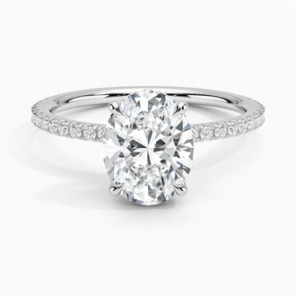 Luxe Perfect Flush Fit Diamond Engagement Ring Setting