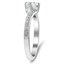 Curved Compass Set Diamond Ring, smallview
