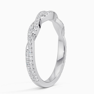 Petite Luxe Twisted Vine Diamond Ring