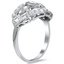 The Sorena Ring, smalltop view on a hand