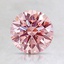 1.15 Ct. Fancy Light Pink Round Lab Created Diamond