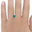 7mm Teal Cushion Lab Grown Spinel, smalladditional view 1