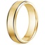 18K Yellow Gold Everett Wedding Ring, smallside view