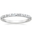 18K White Gold Baguette Diamond Ring Stack (1/2 ct. tw.), smalladditional view 3