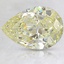 2.50 Ct. Fancy Intense Yellow Pear Lab Created Diamond