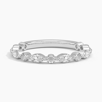 Luxe Versailles Diamond Ring (1/2 ct. tw.) in Platinum