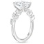 18KW Aquamarine Amaranta Diamond Ring (1/2 ct. tw.), smalltop view