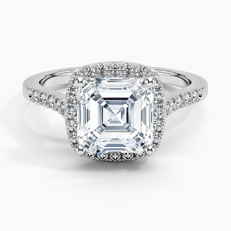 Odessa Halo Diamond Ring - Brilliant Earth