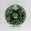7.1mm Green Round Sapphire