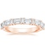 14K Rose Gold Frances Diamond Ring (1 ct. tw.), smalltop view