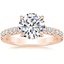 14K Rose Gold Sienna Diamond Ring (3/8 ct. tw.), smalltop view