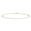 14K Yellow Gold Vera Chain Link Anklet, smalladditional view 1