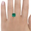 9mm Asscher Lab Created Emerald, smalladditional view 1