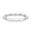 18K White Gold Petite Versailles Diamond Ring (1/5 ct. tw.), smalltop view