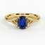 Yellow Gold Sapphire Reverie Ring