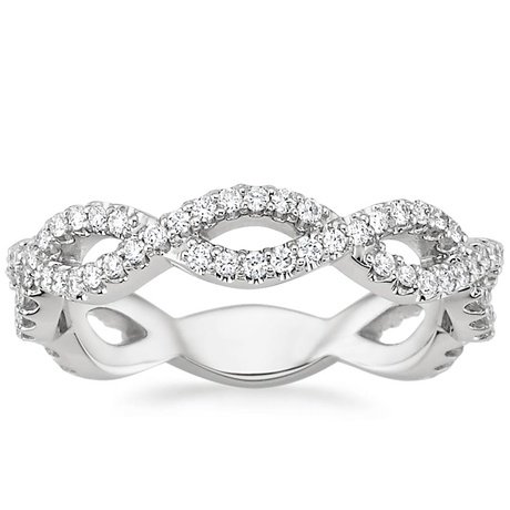 eternal twist diamond ring