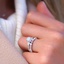 Platinum Fiorella Diamond Ring, smalladditional view 3