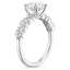 18KW Aquamarine Jardiniere Diamond Ring (1/2 ct. tw.), smalltop view