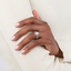 18K White Gold Valencia Halo Diamond Bridal Set, smalladditional view 1