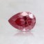 0.54 Ct. Fancy Vivid Pink Pear Lab Created Diamond