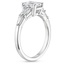 18KW Sapphire Harlow Diamond Ring (1/2 ct. tw.), smalltop view