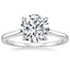 Platinum Provence Ring, smalltop view