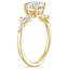 18K Yellow Gold Zelie Diamond Ring (1/4 ct. tw.), smallside view