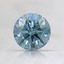 0.82 Ct. Fancy Deep Greenish Blue Round Lab Created Diamond
