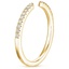 18K Yellow Gold Sia Diamond Ring (1/8 ct. tw.), smallside view