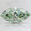 1.70 Ct. Fancy Vivid Green Marquise Lab Created Diamond