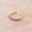 18K Yellow Gold Burgundy Ombre Ring, smalladditional view 2
