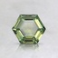 6.1mm Green Hexagon Montana Sapphire