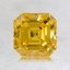 1.50 ct. Lab Created Fancy Vivid Yellow Asscher Diamond