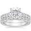 18KW Moissanite Luxe Anthology Bridal Set (1 1/5 ct. tw.), smalltop view