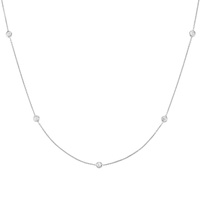 strand diamond necklace