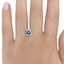 3.00 Ct. Fancy Blue Round Lab Created Diamond, smalladditional view 1