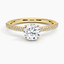 18K Yellow Gold Cecilia Diamond Ring (1/3 ct. tw.), smalltop view