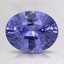 8.4x6.6mm Unheated Violet Oval Sapphire