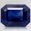 9.7x7.3mm Blue Emerald Sapphire