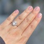 Platinum Nadia Halo Diamond Ring (1/4 ct. tw.), smalladditional view 2