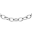Silver Diamond Link Necklace, smalladditional view 1