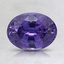 8x6.1mm Unheated Purple Oval Sapphire